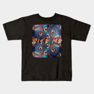 BITE ME FISH Kids T-Shirt